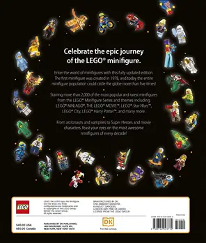Lego(r) Minifigure Vizuálna História Nové Vydanie (Knižnica Edition) (Novú Knižnicu)