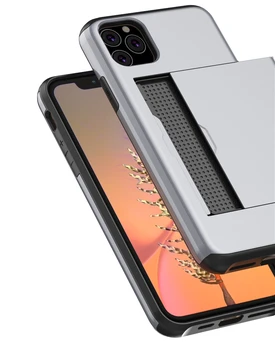 UBERAY Spigen Tenký Pancier Vysokej Shockproof TPU PC, Mobilný Telefón Prípadoch s Card pre iPhone 11 Pro Max 2019 X XS XR 8 7 6 6 Plus
