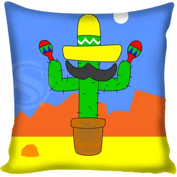 Vlastné Kaktus obliečka na Vankúš Štvorec na Zips Domov Dekoratívny Vankúš Dve Strany Vytlačené 35X35 40X40 45X45 60X60