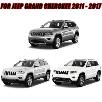 Na Jeep Grand Cherokee WK2 Zadné Hmlové Svetlo Lampy Nárazníka Foglight Chrome Výbava Kryt Rámu Príslušenstvo 2011 -2019 2017 2018 Liatie