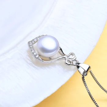 FENASY Pearl Šperky sady Perlový Náhrdelník Prívesok Sladkovodné etnických náušnice svadobné šperky sady stud náušnice pre ženy