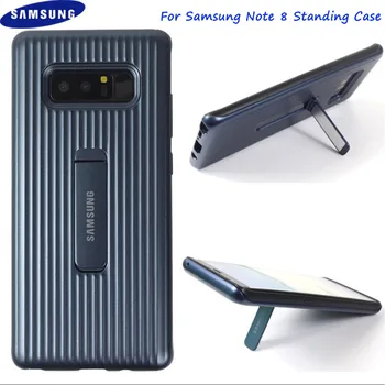 Samsung S8 S9 S10 Plus Stojaci Telefón Prípade Stojan Tvrdý Pancier Chráni Kryt Pre Galaxy note 8 9 S10e Protecive Späť na Bývanie