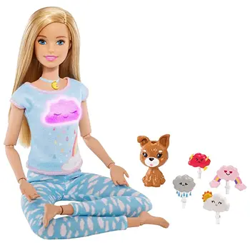 Dýchať so Mnou Barbie Hračka Kĺbov Presunúť Bábika s Oblečením a Doplnkami Dievčatá, Hračky pre Deti Bábiky Barbie Brinquedo Juguetes