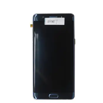 LCD + Dotyk Obrazovky Digitalizátorom. + Rám Pre Samsung Galaxy Note 7 Poznámka FE N930 N930F N935