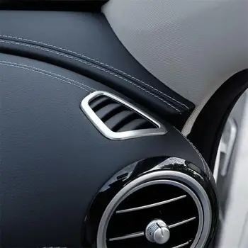 Auto Styling Tabuli klimatizácia Ventilačné Zásuvky Rám Dekorácie, Doplnky Pre Mercedes Benz triedy E W213 Auto Príslušenstvo