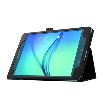 Smart Case pre Samsung Galaxy Tab 9,7 T550 T555 P550 SM-T550 SMP550 Kryt Slim Stojan Pu Kožené puzdro pre Galaxy Tab 9,7 palec
