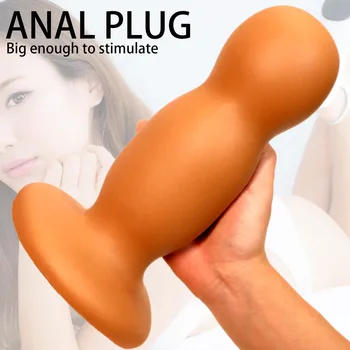 Super Obrovský Análny Sex Hračky Veľký Zadok Plug Riti Rozšírenie Stimulátor Prostaty veľký Análny Masáž Korálky Sexuálne Hračky Pre Ženy Muži