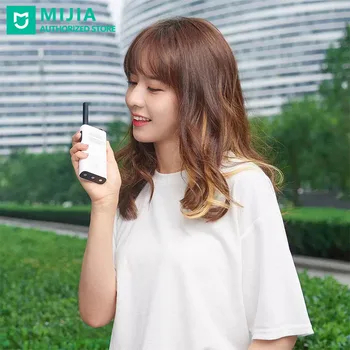2020 Xiao youpin Lite smart walkie-talkie 1-5 km hovor usb nabíjanie 16 kanálov rušenie dlhý pohotovostný
