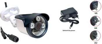 Hikvision Kompatibilné H. 265 POE IP Kamera, Vonkajšie 1080P CCTV Kamerové 24 hodín Video Onvif POE XM p2p cloud mini