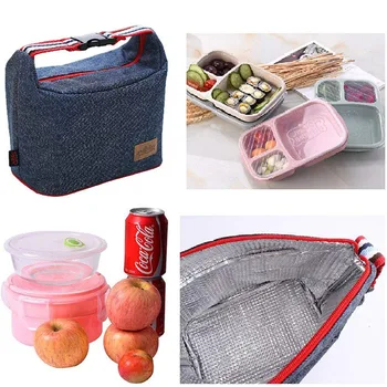 Izolované Obed Chladič Tašky Oxford Kabelka Obed Tote Tašky pre piknik / cooler / potraviny dopravcu / travel chladnejšie / víno chladiča taška