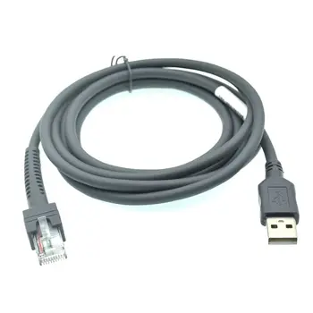 5M 3M USB RJ48 RJ50 Skener dátový kábel pre LS2208 LS1203 LS2208/AP LS4008I LS7808 DS3400 pre Zebra Xunbao Motorola Honeywell