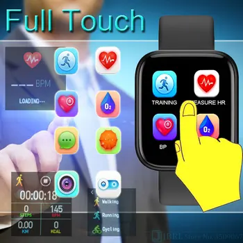 Smart Kapela Muži Ženy Srdcového tepu Fitness Tracker Nepremokavé Športové Náramok Náramok Pre Android IOS Bluetooth Náramkové hodinky