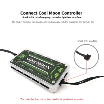 COOLMOON CM-M73S M. 2 ARGB SSD Chladič Cooler 2280 ssd Pevný Disk Radiátor Odvod Tepla Pad