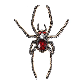 10piece Korálkové Diamond Spider Odznaky Crystal Kamienkami Škvrny Motív Nášivka pre Obuv, Oblečenie Dekoratívne Plavidlá, Šitie TH1023