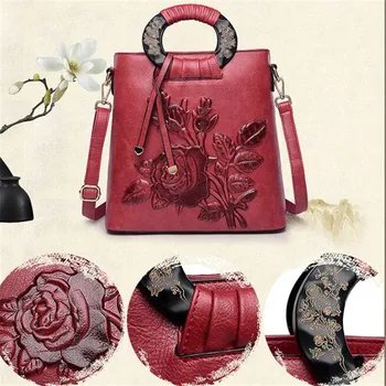 Červená Luxusné Kabelky Ženy Tašky Dizajnér Vysoko Kvalitné Kožené Kabelky Módnych Ramenný Crossbody Taška pre Ženy 2020 Tote Bag