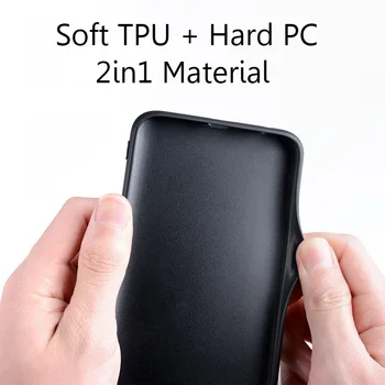 Puzdro pre Samsung Galaxy A51 A71 5G Mäkké TPU s pevným PC 3in1 materiál Dobrý dotyk cítiť coque fundas kryty pre Samsung A51