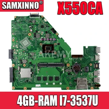 X550CC Notebook základná doska pre ASUS X550CA X550CL R510C Y581C X550C pôvodnej doske 4 GB-RAM I7-3537U