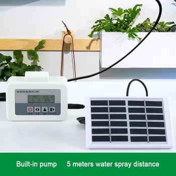 Inteligentné Automatické Zavlažovanie Vodné Čerpadlo Solárna Energia Zavlažovanie SystemDevice Časovač Záhrada Dripper Črepníkové drip Posypanie