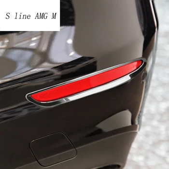 Pre Mercedes Benz Triedy E W213 Auto styling Zadné predné hmlové svetlomety kryt mreža sloty auto hmlové svetlá kryt dekorácie pásy Výbava