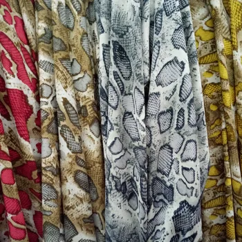 Zviera Textílie Jesenné a Jarné dámske Módne Oblečenie Tvárny Materiál Šifón