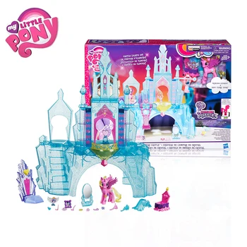 Pôvodnú Značku My Little Pony Hračky Priateľstvo je Magic Castle Crystal Oblek Pre Malé Dieťa Vianočný Darček k Narodeninám Dievča Bonecas