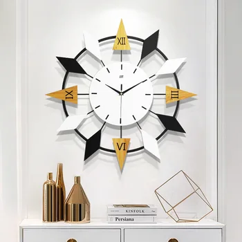 Nordic hodiny nástenné hodiny obývacia izba módne kreatívne hodiny domáce dekorácie elektronické quartz hodiny nástenné hodiny moderný dizajn