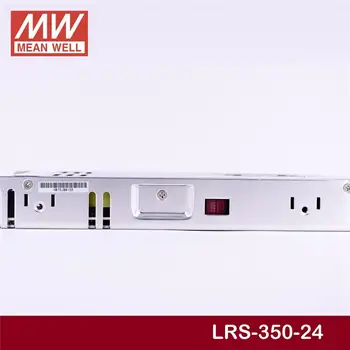 (Loď z Ruska) ZNAMENAŤ AJ LRS-350-24 24V 14.6 A meanwell LRS-350 350.4 W Jediný Výstupný Prepínanie Napájania