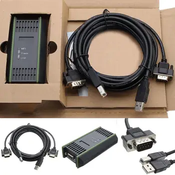 2,5 m PC Adaptér, USB Kábel, Adaptér pre Siemens S7-200/300/400 RS485 Profibus/MPI/PPI pre Siemens 6ES7972-0CB20-0XA0