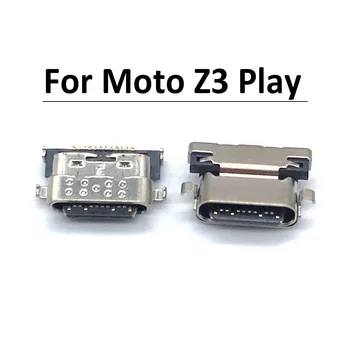 100ks/Veľa, Konektor Micro USB Nabíjací Port Jack Konektor Dock Pre Motorola Moto Z3 / Z3 Play / Z2 Play / Jeden Zoom