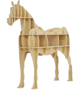 Drevo plavidlá, kôň, stôl kôň konferenčný stolík drevený bytový nábytok Európe štýl drevené domáce dekorácie, príslušenstvo, socha koňa