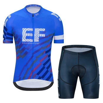 Nový EF Cyklistika dres Nastaviť 2020 Letné Cyklistické Oblečenie Maillot Ropa Ciclismo MTB Cyklistické Oblečenie, Športové oblečenie, Cyklistické Oblek