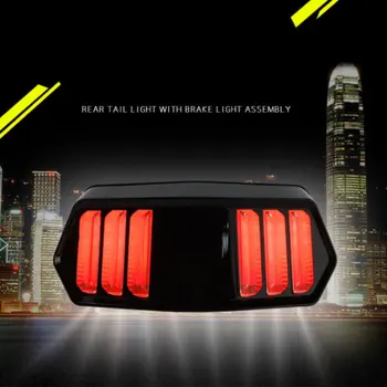 12V LED Motocykel Zadné zadné svetlo Svetlo Flash Chvost Brzdy Zase Signalizuje Indikátor Lampa Brzdové Svetlo Lampy Honda