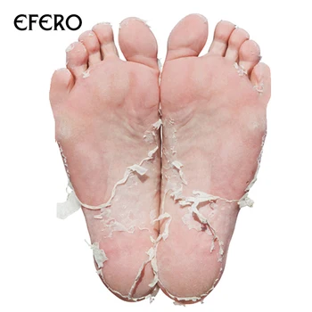 Efero3pair Aloe Peeling na Nohy Maska na Nohy Nohy Maska Exfoliačný Ponožky pre Pedikúra Anti Crack Päty Odstrániť masku kórejský kozmetika