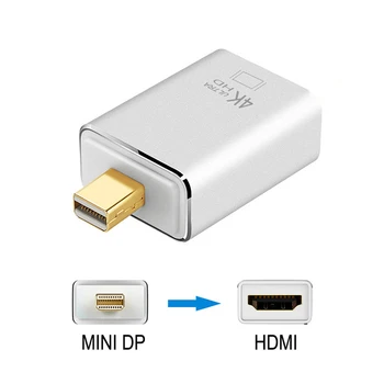 HDMI Adaptér Mini DisplayPort Adaptér 4K*2K Kábel AV prevodník 1080P Mini DP Samec Na HDMI Adaptér Žena