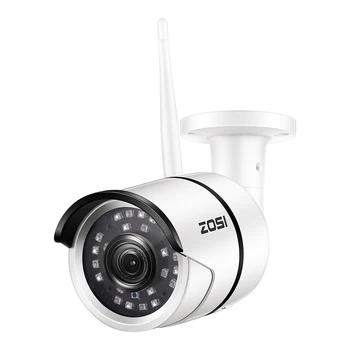 ZOSI Bezdrôtové Bezpečnostné IP Kamera,1080p Full HD Venkovní Vodeodolný WiFi IP Dohľadu nad Bullet Kamera, Detekcia Pohybu Alarm