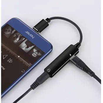 USB-C PD Jack pre Slúchadlá Adaptér, Typ-C 3,5 mm Audio Adaptér pre Aux, Stereo, Slúchadlá, Headset, USB Audio Interface