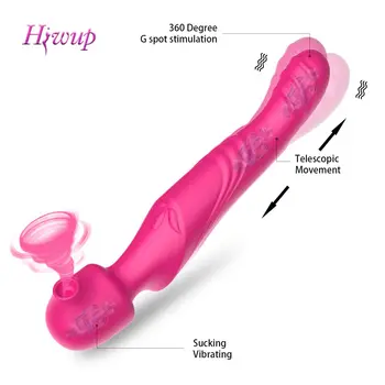 Nové Vydanie 2020 Sexuálne Hračky 360 Stupňov G Mieste Stimulátor Dildo Výkonný Vibrátor klitorisu s bradavky Bulík pre Ženy, Páry
