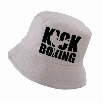 Nové k pop módne kick boxing klobúk Muži ženy vedierko hat outdoor, lov panama rybárske spp rybár klobúk ženy