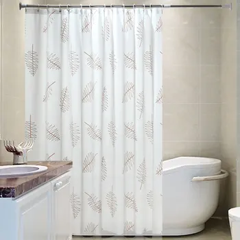 Kvalitné Sprchové Závesy Tvorivé Nepremokavé Plesní V Domácnosti Kúpeľňa Zahustiť Tieňovanie Opony Domov Hotel Umývateľný Vaňa Záclony