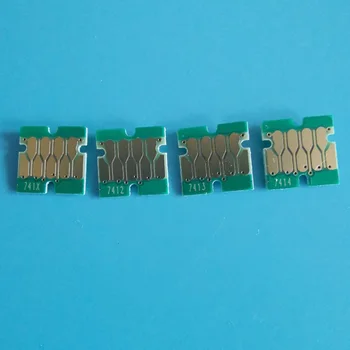 100 ks T7411 741X-T7414 kazety čipy pre epson surecolor F6200 F7200 F9200 F9300 atramentu