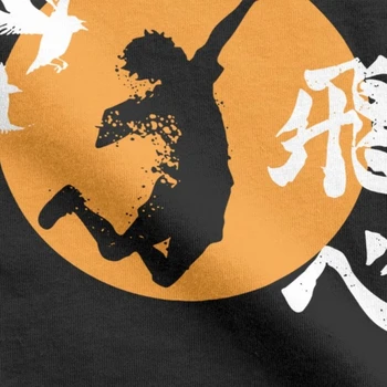 Vtipné Haikyuu Karasuno Hinata Rozbiť T-Shirt Mužov Bavlna Topy T Shirt Anime Bokuto Oya Manga Volejbal, Fitness Tees