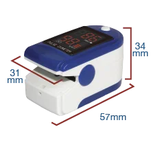 Pulzný Oximeter Prst Oximeter Prenosné Pulz Oxymetrie Househole Zdravie Monitory Monitor Srdcovej Frekvencie Prst Saturometer Kyslíka