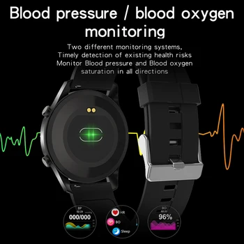 LIGE Bluetooth Hovor Smart Hodinky Muži Ženy Srdcovej frekvencie, krvného tlaku Monitor Nepremokavé Šport Fitness Hodinky Činnosť tracker