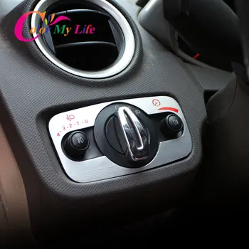 Farby Môjho Života Hliníkové Auto Spínač Svetlometov Dekorácie Výbava Svetlomety Prepínač Nálepky na Ford C-Max Cmax 2016 Príslušenstvo