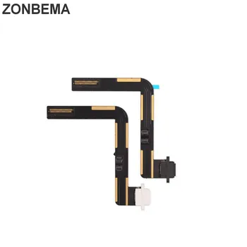 ZONBEMA 10pcs/veľa Nabíjačku Nabíjací Port Dock Konektor USB Flex Kábel Páse s nástrojmi Pre iPad 5 Vzduchu náhradné diely