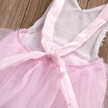 Emmababy Batoľa, Dieťa Dievčatá Oblečenie Princezná Šaty Strany Tutu Kvetinové Šaty 0-3 Rok