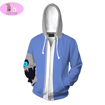 COSTAR Hra Undertale Cosplay Zips s Kapucňou, oblečenie mužov a žien príležitostné športové sveter hra kabát 3D tlač Nové