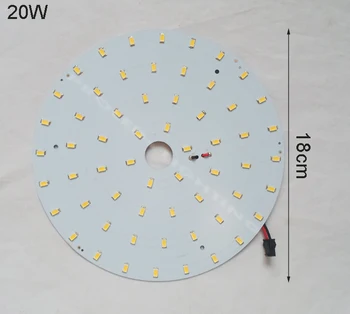 DIY Sady 20W 30W 40W povrchovú montáž LED stropné svietidlo podnos disku led techo PCB dosky kruhovým led trubice 220V 240V 230V