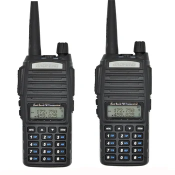 HORÚCE Lacné 2021 2ks Dve 2 Spôsob Rádio Duálne Pásmo VHF UHF Rádio Stanice Walkie Talkie Baofeng UV 82 S FM Dvojité PTT Baofeng UV-82
