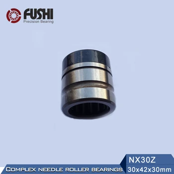 NX30Z v Kombinácii Ložiská 30*42*30 mm ( 1 ks) Ihlové Plný Axiálne Guľkové Ložisko NX30 Z